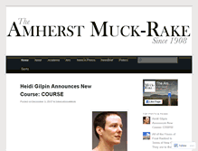 Tablet Screenshot of amherstmuckrake.com